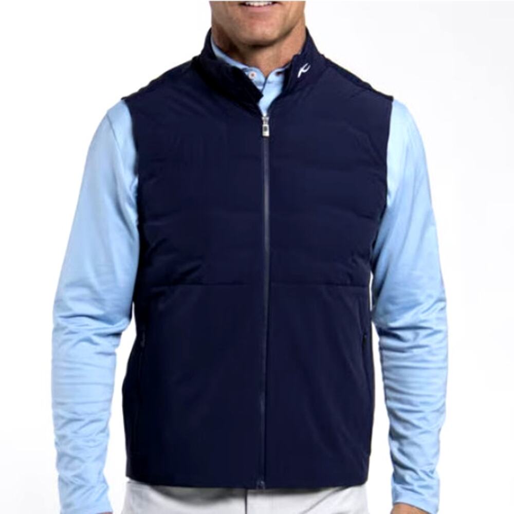Kjus Men's Regulator Vest Atlanta Blue Size XL